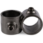 Raccord de tuyau riggatec, pi�ce transversale � 90� pour tuyau de 48, 3 mm noir - accessoires pour tubes ...