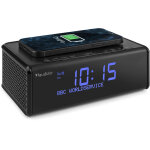 Radio - réveil audizio cuneo dab + avec recharge sans fil - lecteur simple cd / dvd et mp3 Radio - réveil audizio cuneo dab + avec recharge sans fil - lecteur simple cd / dvd et mp3