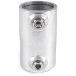 Rallonge de raccord externe riggatec pour tuyau de 48, 3 mm en argent - raccords pour tubes de 48, 3 ... Rallonge de raccord externe riggatec pour tuyau de 48, 3 mm en argent - raccords pour tubes de 48, 3 ...
