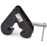 Riggatec attache de poutre noir 5t - 90 - 320 mm - pinces pour poutre