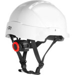 Riggatec climbing helmet, 51 - 63cm, white - v�tements de travail / epi