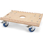 Riggatec dolly multiplex pour structures alu 2, 3 et 4 points 220mm - planches à roulettes Riggatec dolly multiplex pour structures alu 2, 3 et 4 points 220mm - planches à roulettes