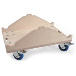Riggatec dolly pour structures alu 3 points 290 mm - accessoires pour structures naxpro - truss