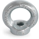 Riggatec crou cylindrique din 582 m16 - anneaux de levage, crous de levage et maillons de suspension ...