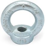 Riggatec crou cylindrique din 582 m18 - anneaux de levage, crous de levage et maillons de suspension ...