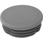 Riggatec embout gris trafic pour 60 x 3 - 5 mm tube rond - 60 x 5 mm