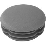 Riggatec embout gris trafic pour tube 35 x 1 - 3 mm rond - 35 x 2 mm