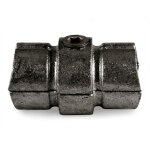 Riggatec raccord de tuyau, pi�ce d'extension pour tuyau de 48, 3 mm noir - accessoires pour tubes