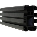 Riggatec rail de rideau concept noir 4m - rails  rideau concept
