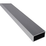 Riggatec tube carr en aluminium 80x40x3mm longueur 2, 5 m - profils en aluminium