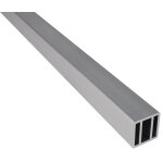 Riggatec tube profil� aluminium � angle droit avec barres interm�diaires 13 mm 50x50x4mm longueur 4. ...