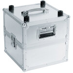 Roadinger boite � disques pro alu 50 / 50, 100lps - coffrets vinyles