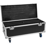 Roadinger flightcase 2x led tmh bar - s120 avec roues - malles Roadinger flightcase 2x led tmh bar - s120 avec roues - malles