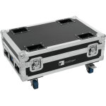 Roadinger flightcase 4x akku bar - 6 glow qcl flex quickdmx avec fonction de charge - malles Roadinger flightcase 4x akku bar - 6 glow qcl flex quickdmx avec fonction de charge - malles