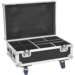 Roadinger flightcase 4x akku ip up - 4 plus hcl spot wdmx avec fonction de chargement - �tuis pour appareils ...