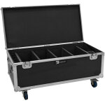Roadinger flightcase 4x akku multiflood ip 18x10w rgbw wash crmx avec fonction de charge - �tuis pour ...