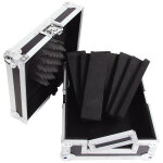 Roadinger mallette de transport pour lecteur cd, noir, type 2 - racks
