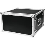Roadinger rack d'effets co dd, 6u, profondeur 24cm, noir - racks Roadinger rack d'effets co dd, 6u, profondeur 24cm, noir - racks