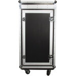 Roadinger special combo case pro, 17u avec roulettes - racks