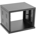 Roadinger steel rack sr - 19, 10u - rack � roulettes et amoires en acier