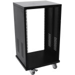 Roadinger steel rack sr - 19, 24u - rack à roulettes et amoires en acier Roadinger steel rack sr - 19, 24u - rack à roulettes et amoires en acier