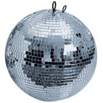 Showgear boule  facettes 150 cm - sans moteur - boules  facettes