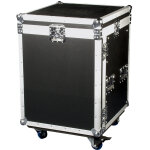 Showgear combi case 10u + 10u top - racks