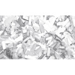 Showgear confetti - rectangle blanc, 55 x 17 mm, 1 kg, ignifuge et biod�gradable - confettis en papier ...