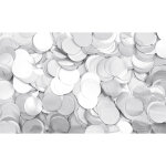 Showgear confettis - ronds blancs, � 55 mm, 1 kg, ignifug�s et biod�gradables - formes de confettis en ...