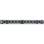 Showgear ds - 24m / 3 convertisseur dmx rack split 8x xlr m�le 3 broches vers 2x rj45 femelle (4 - dmx ...