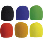 Showgear dws - 56 - ensemble de 6 prot�ge - micro multicolores - bonnettes de mousse et filtre anti - ...