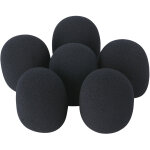 Showgear dws - 66 - ensemble de 6 protge - micro - noir - bonnettes de mousse et filtre anti - pop micro ...