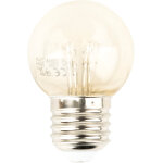Showgear g45 ampoule � diodes e27 1 w - blanc chaud 2200 k - non gradable - lampes led socle e27