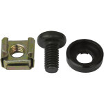 Showgear kit de fixation 10x vis  boulon - crou et bague de protection - accessoires construction de ...