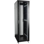 Showgear rca - fsg - 42 armoire r�seau 42u avec porte vitr�e - rack � roulettes et amoires en acier