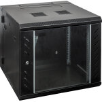 Showgear rca - wmh - 9 armoire rseau 9u avec porte vitre - rack  roulettes et amoires en acier
