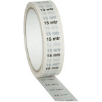 Showgear ruban marqueur / indicateur blanc � 15 m � - 25 mm / 33 m - rubans adh�sifs et plus encore