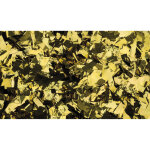 Showgear confettis m�talliques - rectangle dor�, 55 x 17 mm, 1 kg, ignifug�s - confettis m�talliques