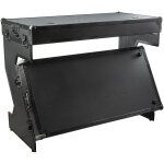 Showgear table portable de style z polyvalente - flight case hybride - noir - tables & supports dj Showgear table portable de style z polyvalente - flight case hybride - noir - tables & supports dj