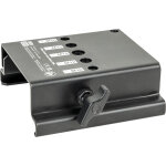 Showgear collier pour tente wll : 100 kg - mtal - noir - pinces