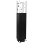 Showgear housse pour structures alu stretch 210 g / m� noir - 100 cm - housses diverses