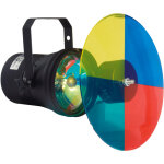 Showtec par 36 with pinspot colour changer set parcan pinspot avec lampe 30 w, roue de couleur et - effets ...