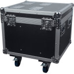 Showtec mallette pour 4x shark wash zoom two / spot two / beam avec compartiment pour accessoires - malles ...