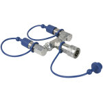 Showtec co2 3 / 8 q - lock combineur 2 voies syst�me ferm� - accessoires divers