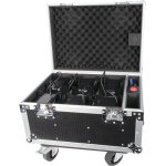 Showtec eventlite 4 / 10 q6 set flight case avec 6x eventlite 4 / 10 q6 - projecteurs d?extrieur