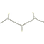 Showtec led guirlande lumineuse statique en caoutchouc ww blanc - 100 led - 10 m - guirlandes lumineuses ...