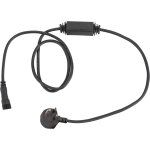 C�ble d'alimentation showtec pour guirlande led / gla�ons noir - fiche uk bs13 - accessoires pour �clairage ...