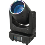 Showtec shark - the meg - beam one compact 100 w led beam moving head avec anneau led - moving head spots ...
