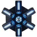 Showtec typhoon 640 6x rgbw led effet boule  facettes - effets de projecteurs led