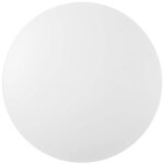 Slv abat - jour mana 60, rond, h : 4, 2 cm, blanc - accessoires divers